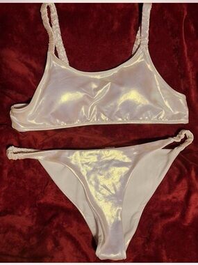 Iridescent Pearl Bikini Set